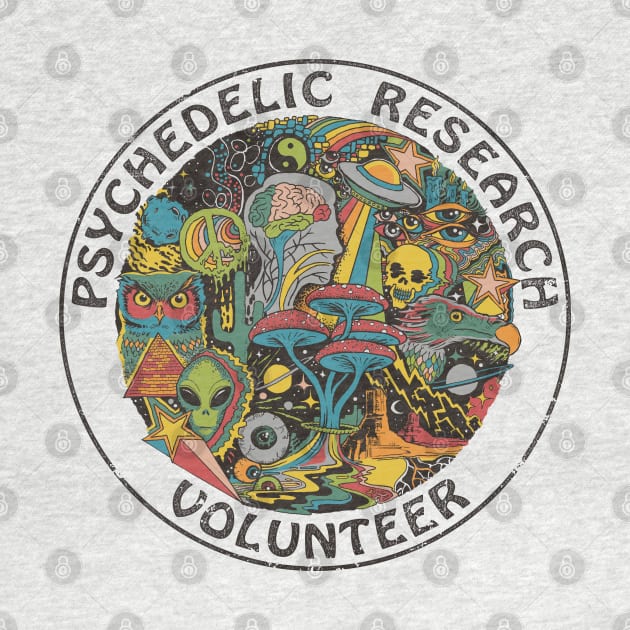 Psychedelic Research Volunteer by Steven Rhodes